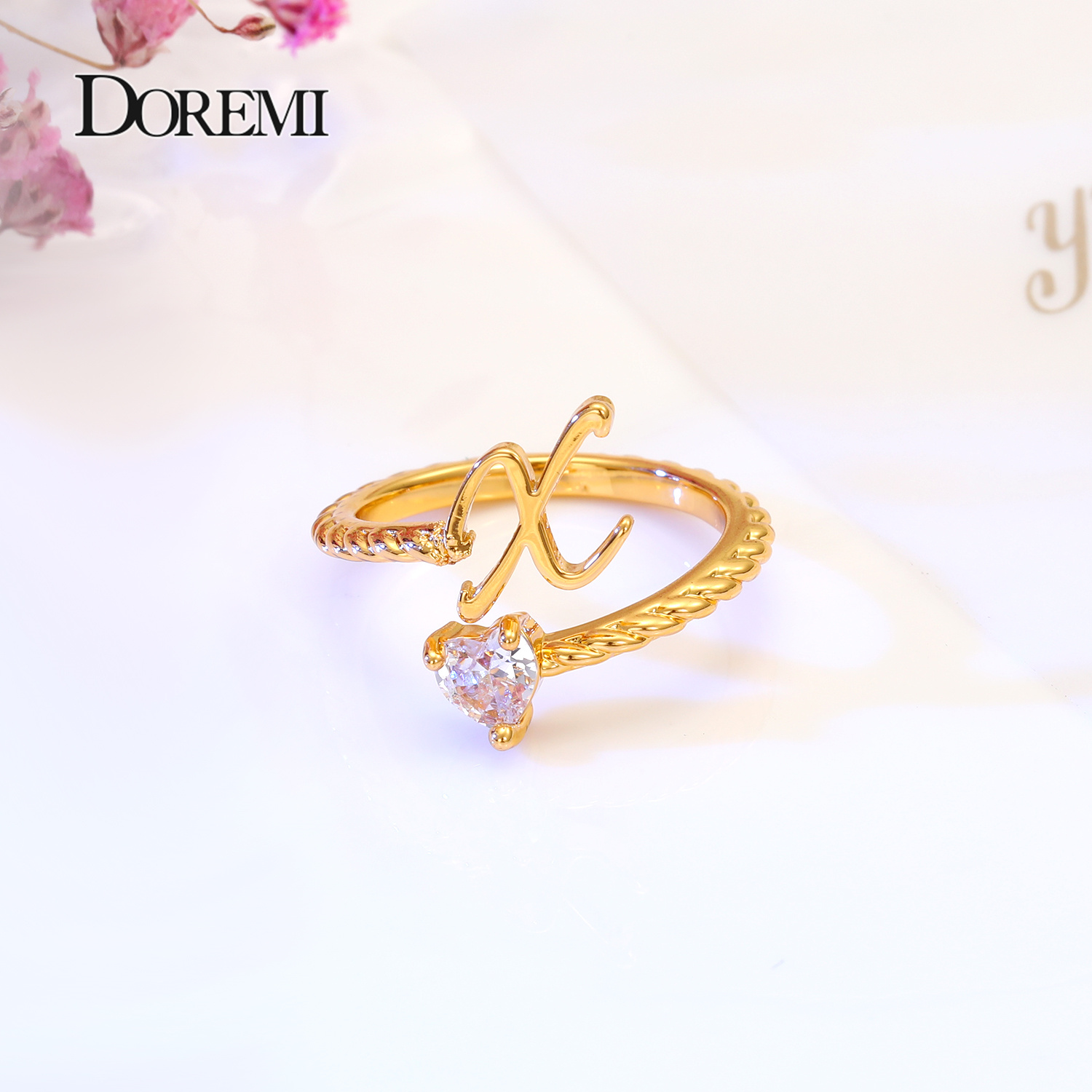 Wedding Z - Lateefah adjustable ring custom gift Girlfriend