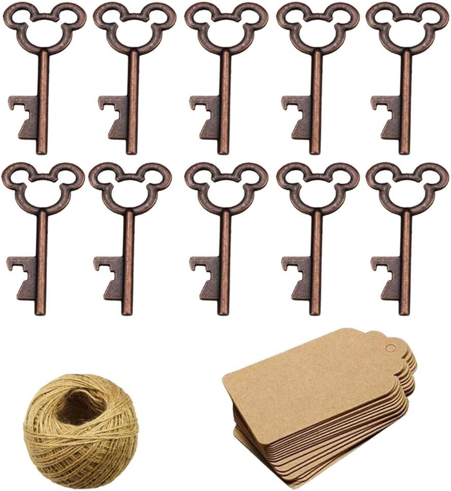Wedding Ceremony Supply - 50Pcs Vintage Skeleton Key Bottle Openers