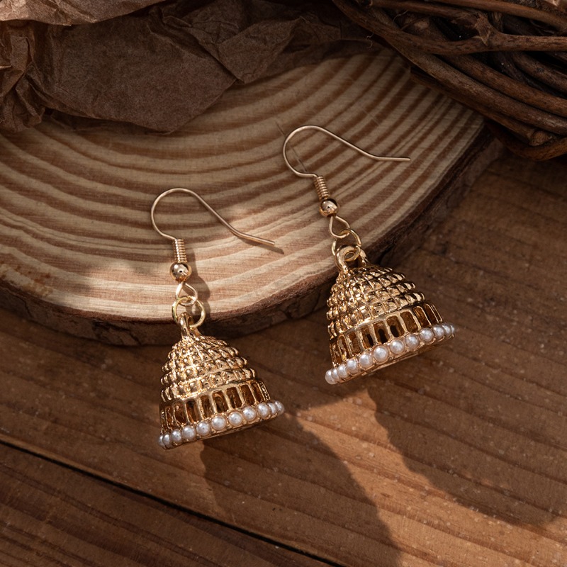Indian Wedding Supply - New Ethnic Jhumka Jewelry Boho Vintage