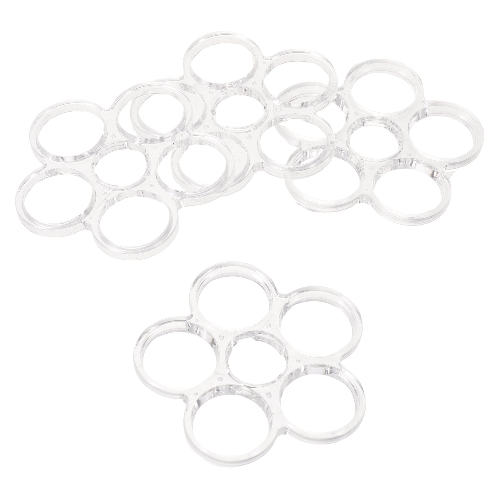 Wedding Floral Supply - 4Pcs Flower Stem Keeper Clear Plastic