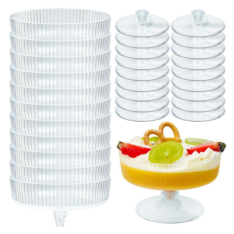 ** 10Pcs Plastic Martini Glass - Champagne Tower Set review and price