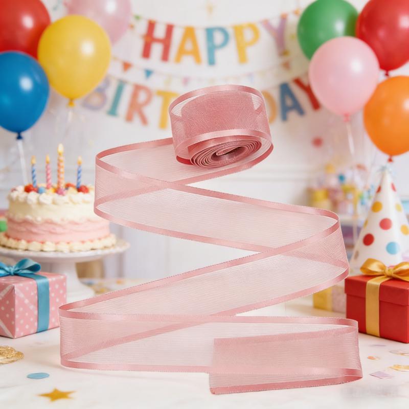 (5Meter/pack)2.5cm Organza Rib - Wedding Supply Wholesale review and price