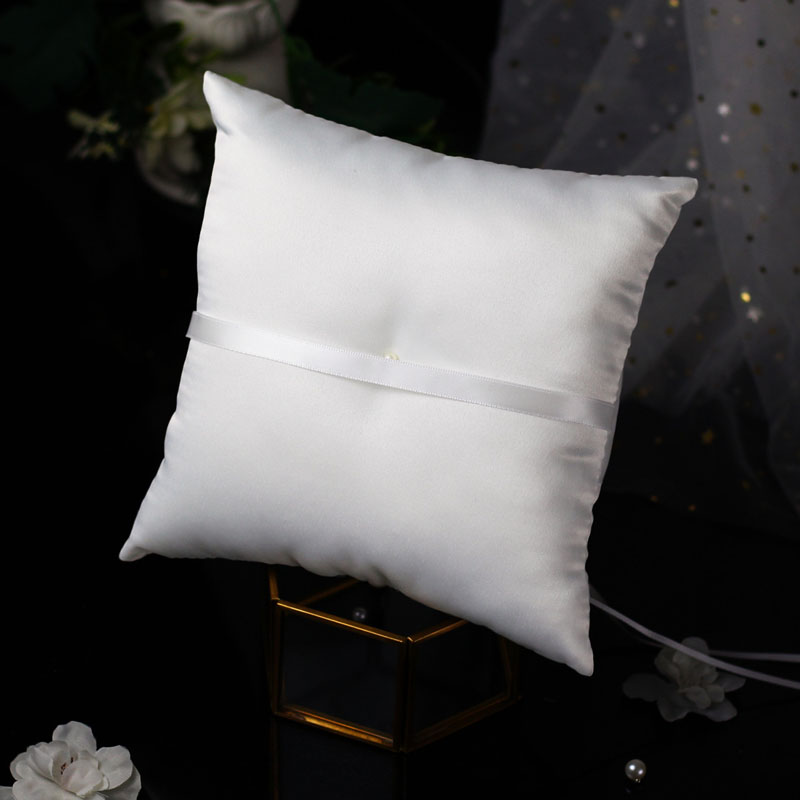 1Pcs 10*10cm Sparkling Rhinest - Ring Bearer Pillow review and price