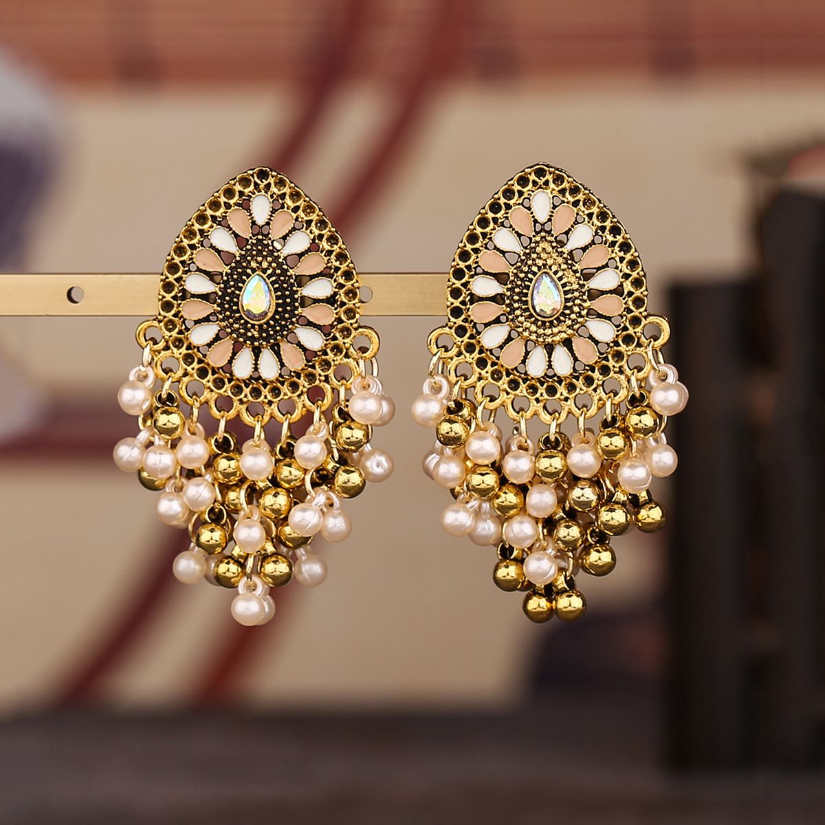 Retro Indian Jewelry White Wat - Indian Wedding Supply review and price