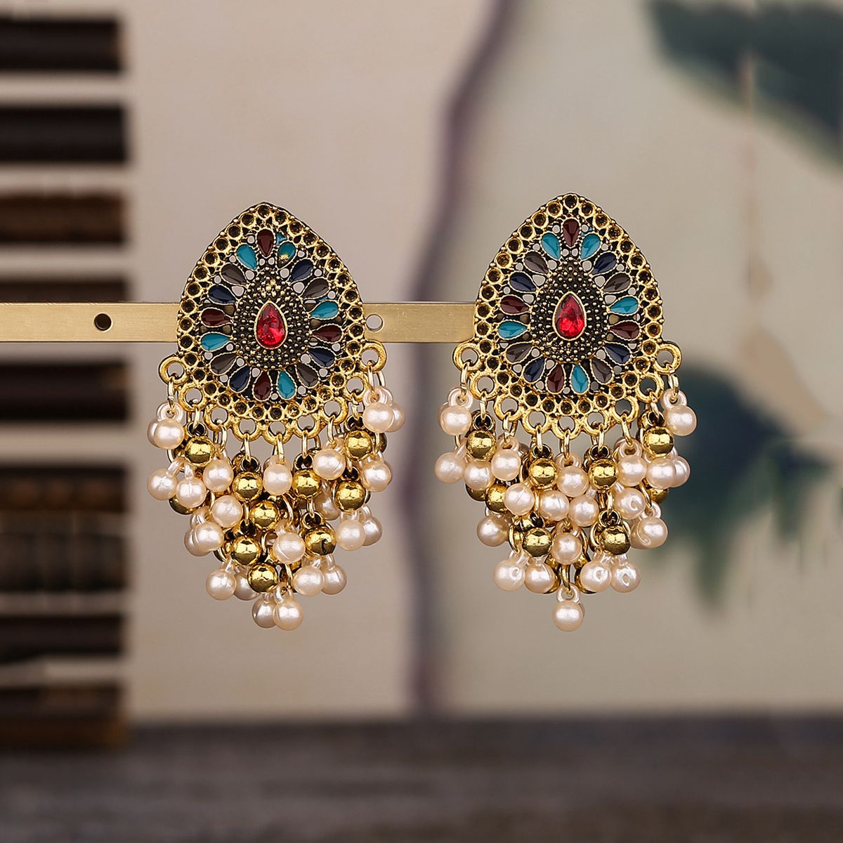 Retro Indian Jewelry White Wat - Indian Wedding Supply review and price