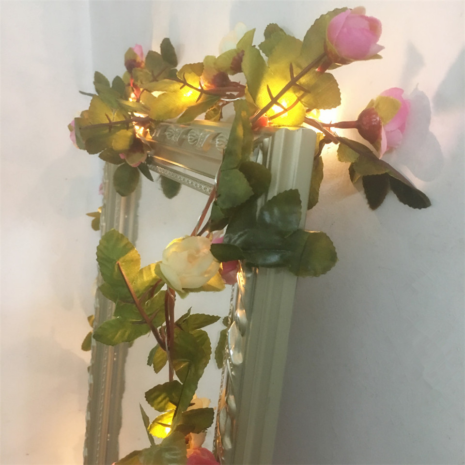DACHAN HANDMADE 2.2M 25 LEDs P - Wedding Arch Flower review and price