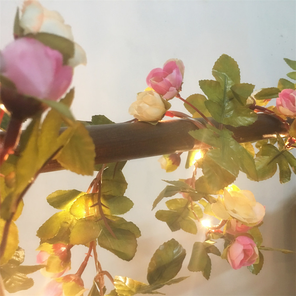 DACHAN HANDMADE 2.2M 25 LEDs P - Wedding Arch Flower review and price