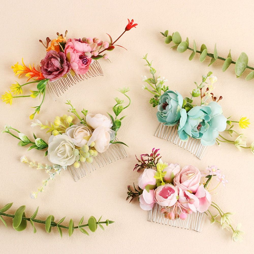 Flower Hair Comb Elegant Brida - Wedding Ceremony Supply review and price