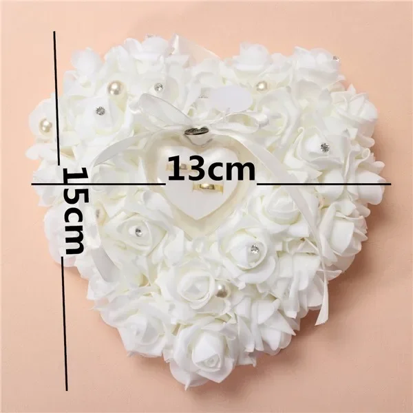 White Ring Bearer Pillow Cushi - Ring Bearer Pillow review and price