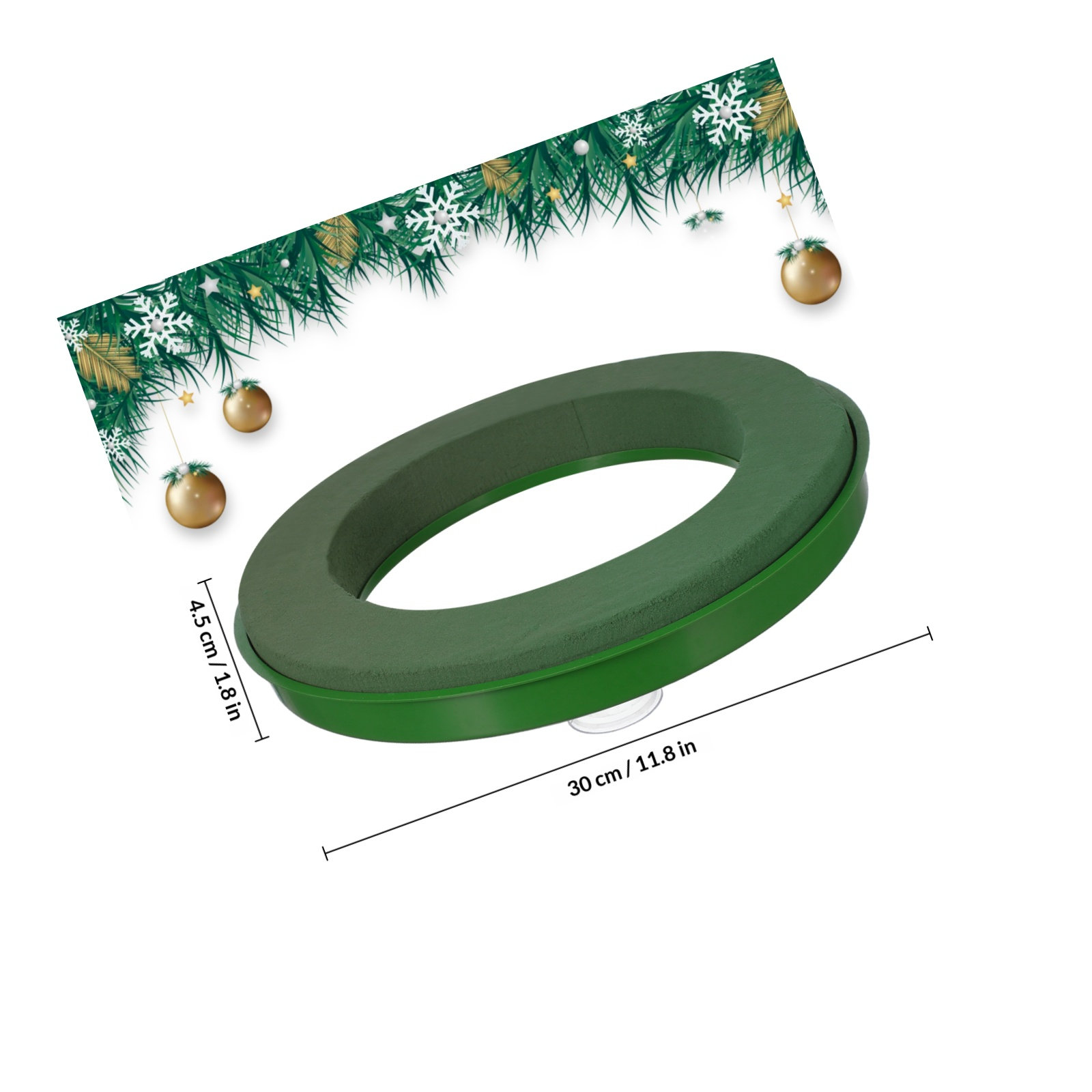 Small Flower Foam Ring Artific - Wedding Floral Supply review and price