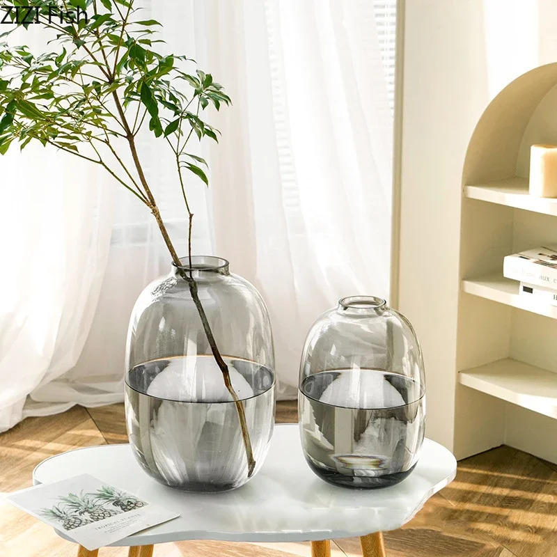 Transparent Glass Vase, Office - Centerpiece Vase Tall review and price