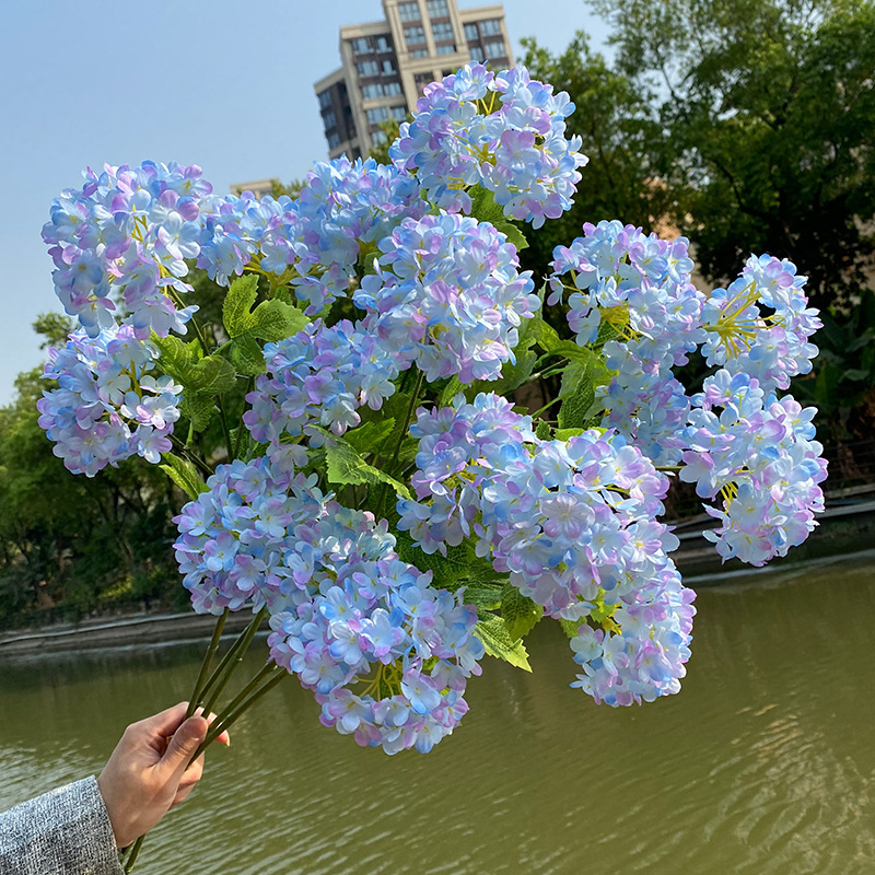3pcs 4Head Hydrangea Wedding F - Wedding Decor Supply Store review and price