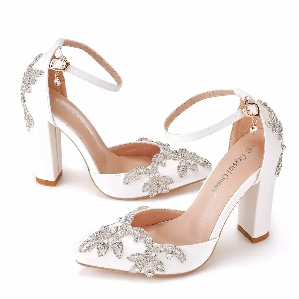 2026 Thick Heel Pointed Toe Sh - Wedding Shop review and price