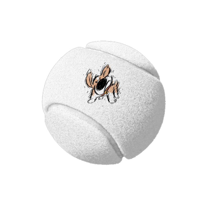 Custom Logo Printed Pet Tennis - Wedding Qq review and price
