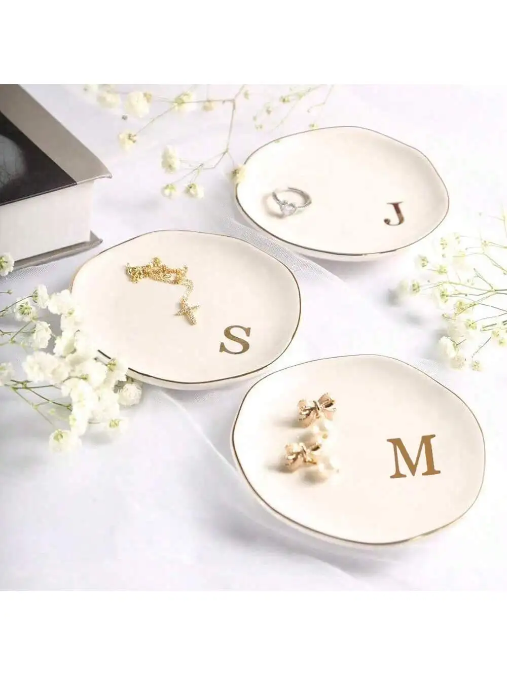 Initials Ring Dish Jewery Tray - Wedding Z review and price