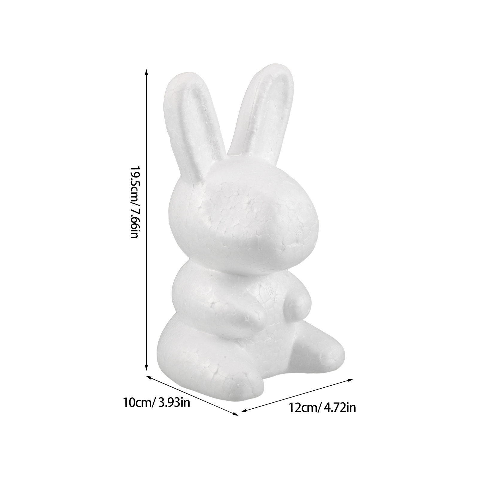 3Pcs White Foam Bunny DIY Scul - Wedding Floral Supply review and price