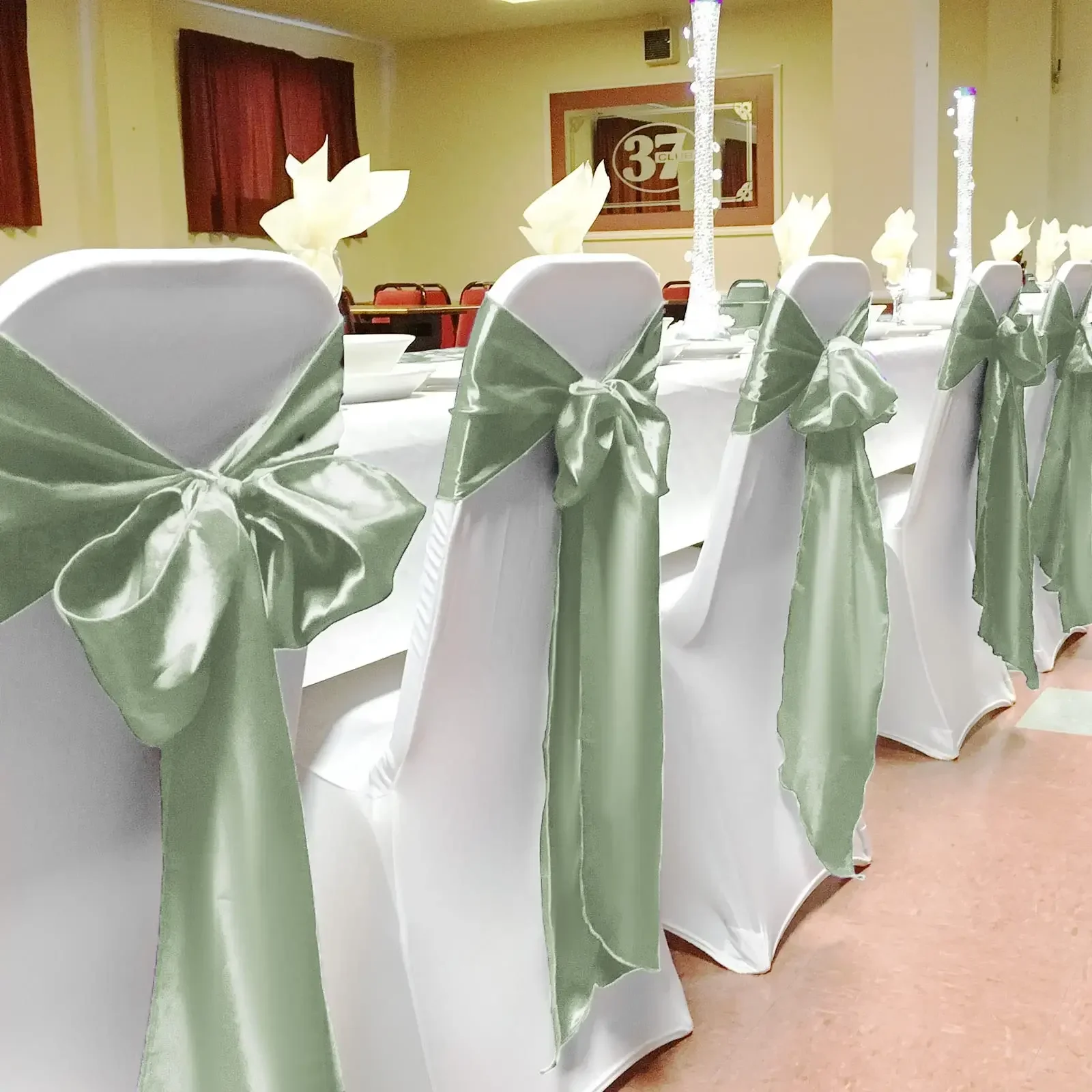 Wholesale 10/50pcs Satin Chair - Wedding Supply Wholesale review and price