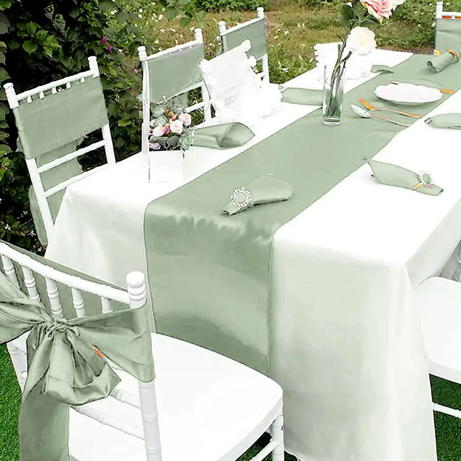 Wholesale 10/50pcs Satin Chair - Wedding Supply Wholesale review and price