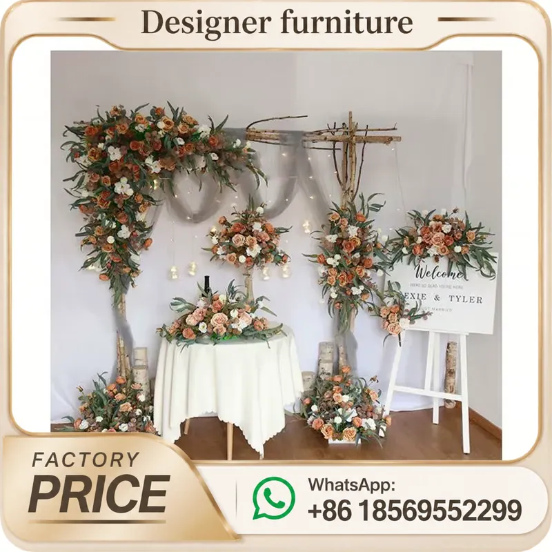 Artificial Rose Corner Flower  - Wedding Arch Flower review and price