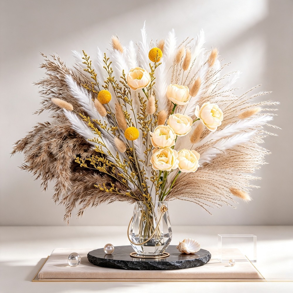 Mixed Dried Flower Bouquet, Pa - Flower Girl Basket review and price