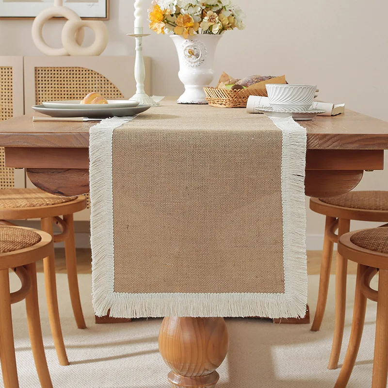 Natural Jute Table Runner with - Wedding Ceremony Supply review and price