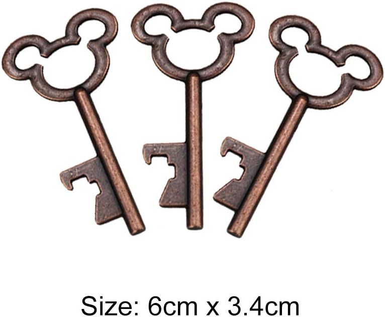 50Pcs Vintage Skeleton Key Bot - Wedding Ceremony Supply review and price
