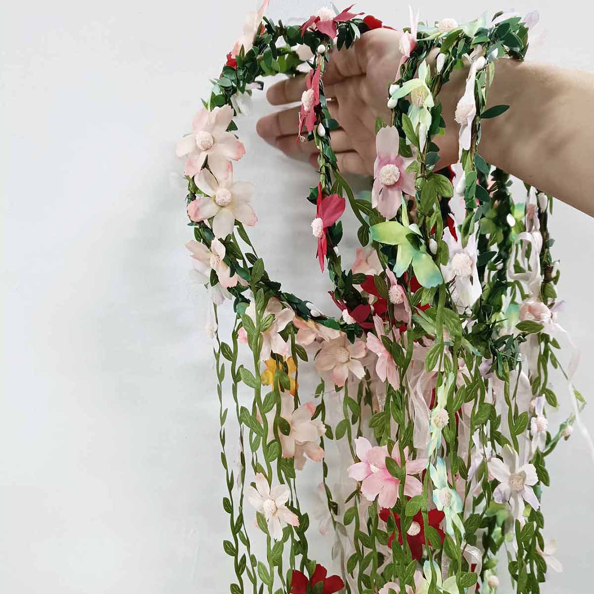 Bohemian Rattan Flower Vines C - Wedding Arch Flower review and price