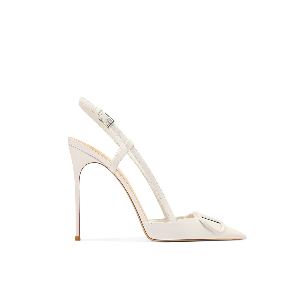 Women Nude Pointed Toe Thin He - Wedding Shop review and price