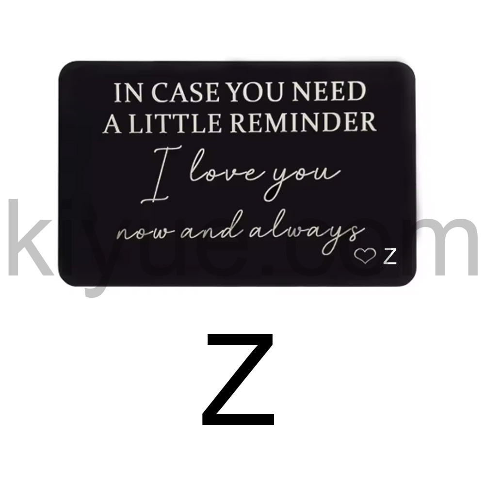 A-Z Wallet Insert Card Small G - Wedding Z review and price