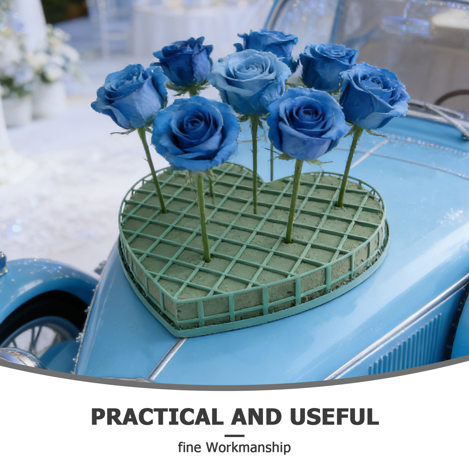 1Set Flower Mud Heart Floral F - Wedding Floral Supply review and price