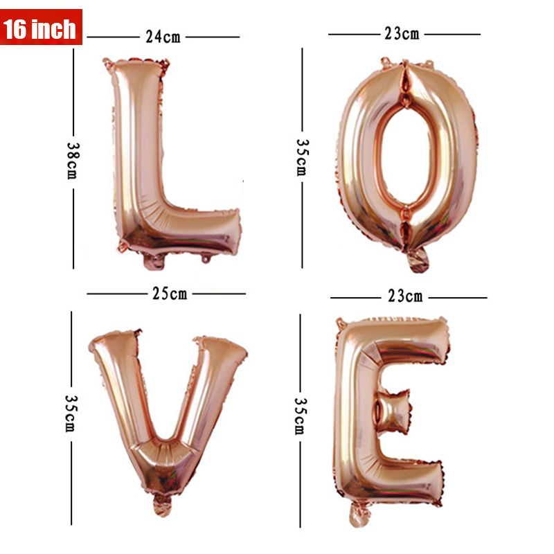 16 32 40 Inch Foil Letter Ball - Wedding Z review and price