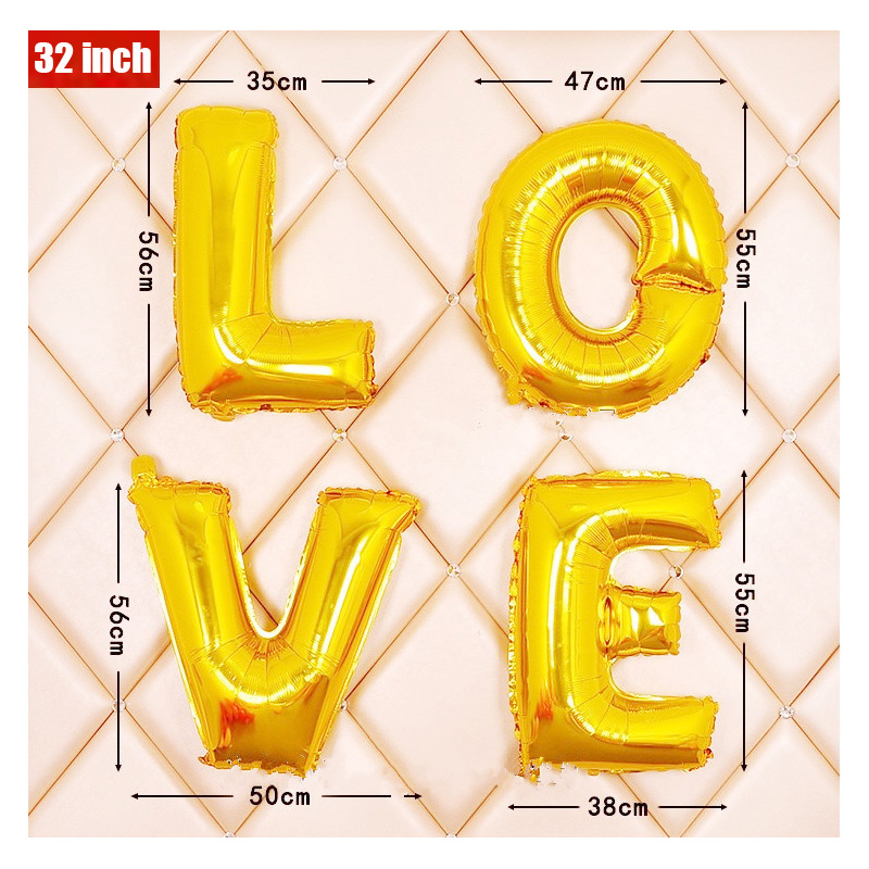 16 32 40 Inch Foil Letter Ball - Wedding Z review and price
