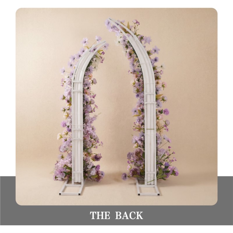5D Uflower Purple Pink Lilies  - Wedding Arch Flower review and price