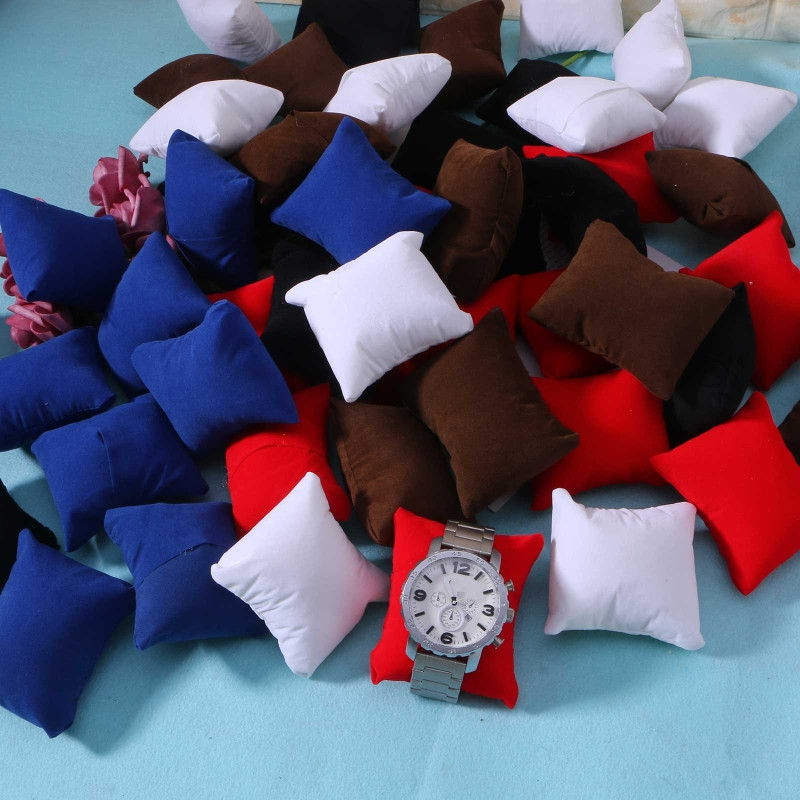 10Pcs/Set Velvet Bracelet Watc - Ring Bearer Pillow review and price