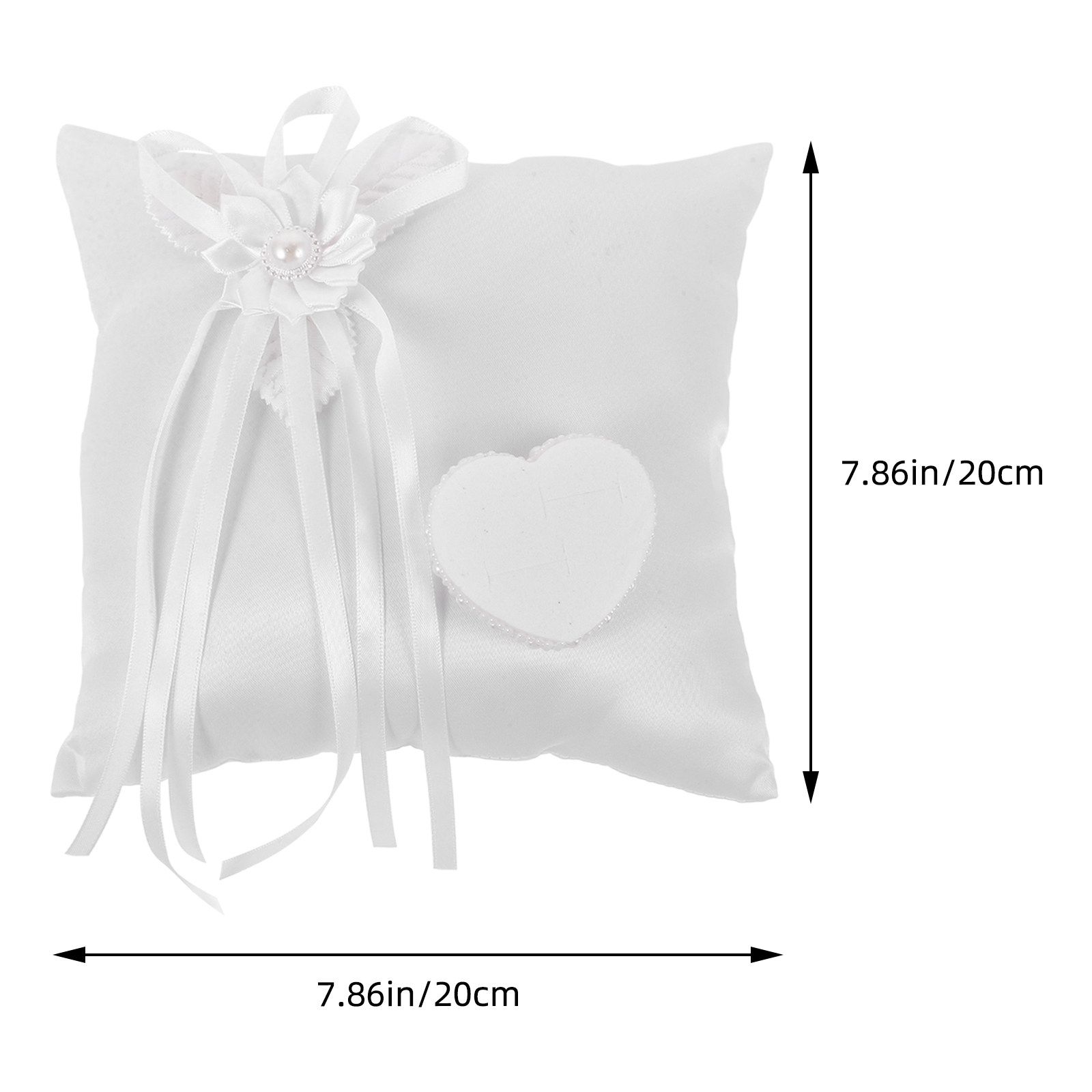 Floral Wedding Pillow Cushion  - Ring Bearer Pillow review and price