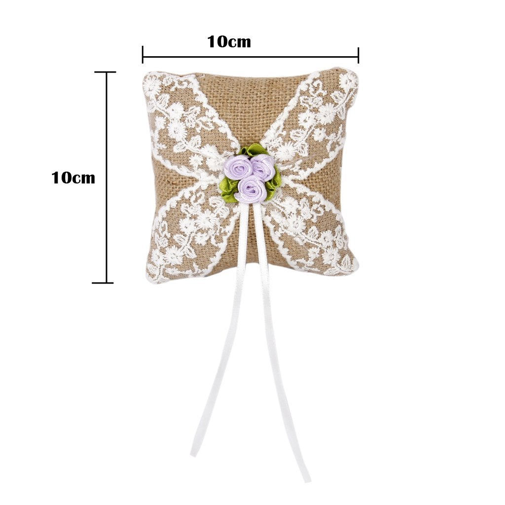 Wedding Ring Bearer Pillow Bea - Ring Bearer Pillow review and price