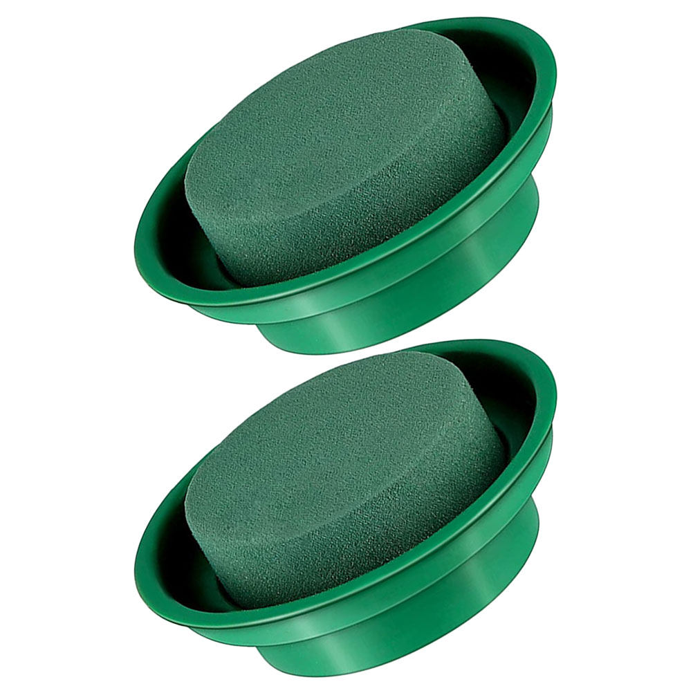 2Pcs Round Floral Mud Floral A - Wedding Floral Supply review and price