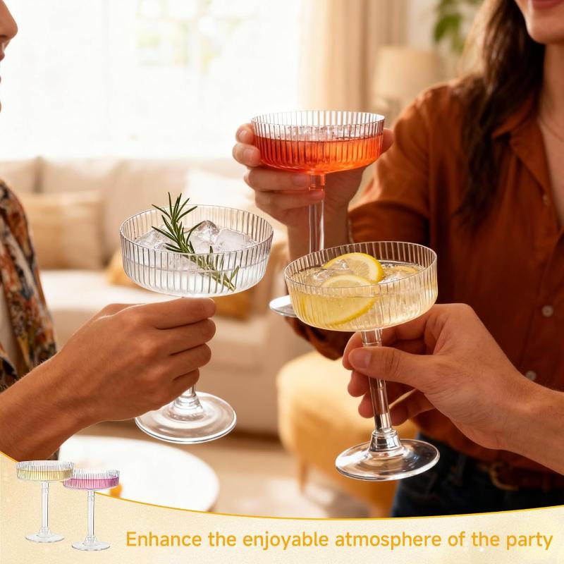 10Pcs Shatterproof Plastic Mar - Champagne Tower Set review and price
