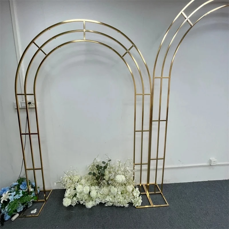 Metallic Gold Wedding Arch Sta - Wedding Decor Supply Store review and price