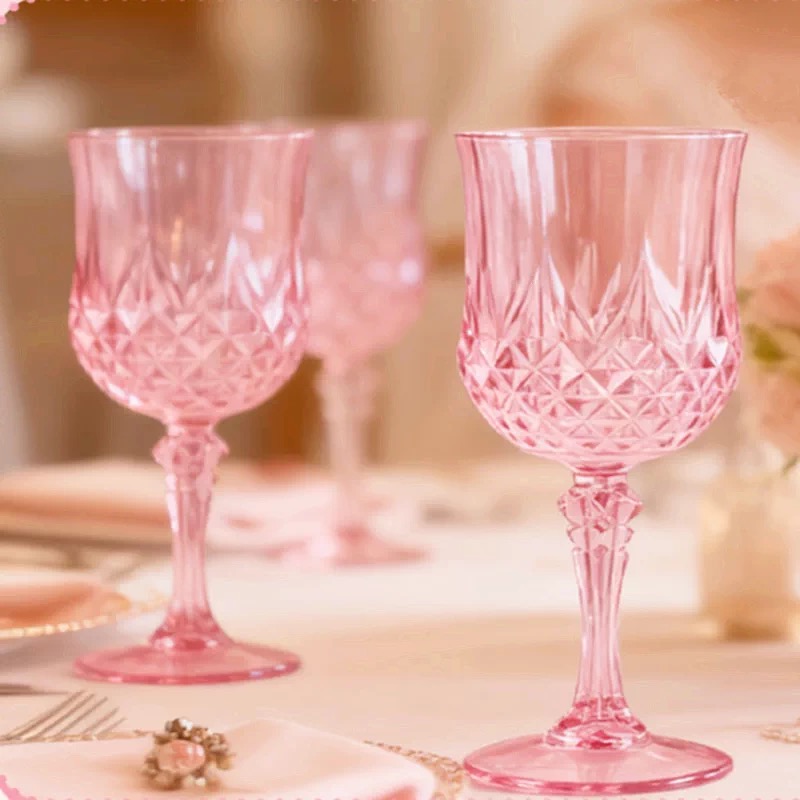 Acrylic champagne glasses, pla - Champagne Tower Set review and price
