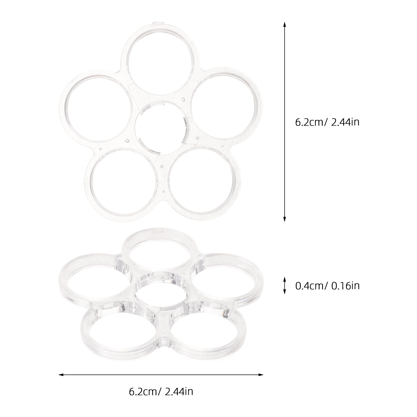 4Pcs Flower Stem Keeper Clear  - Wedding Floral Supply review and price